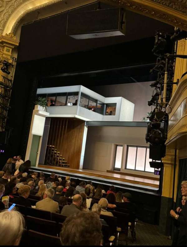 Hudson Theatre, section: Orchestra R, row: O, seat: 12