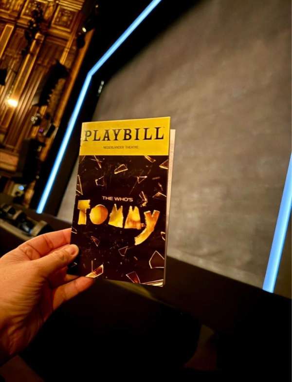 James M. Nederlander Theatre, section: Orchestra R, row: B, seat: 10