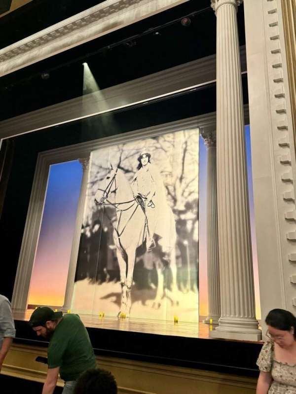 Music Box Theatre, section: Orchestra R, row: E, seat: 12