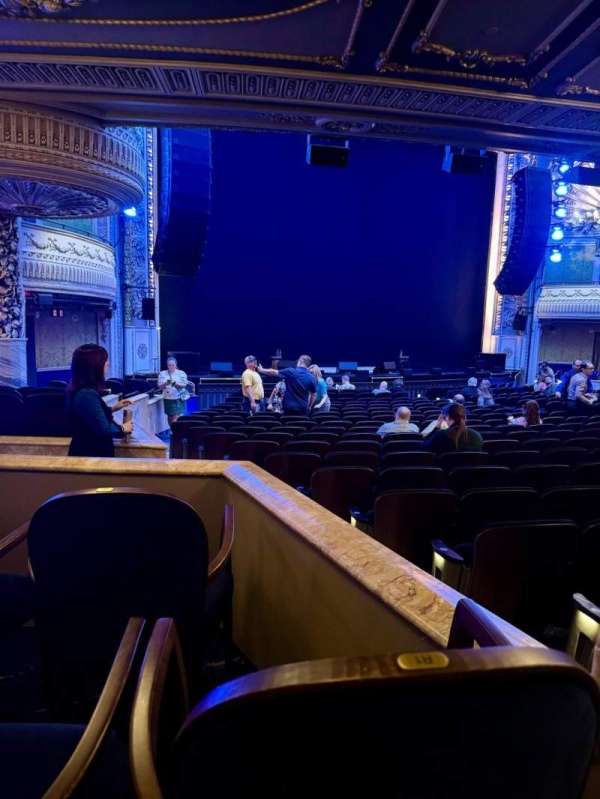 Palace Theatre, Broadway, section: Orchestra L, row: S, seat: 3