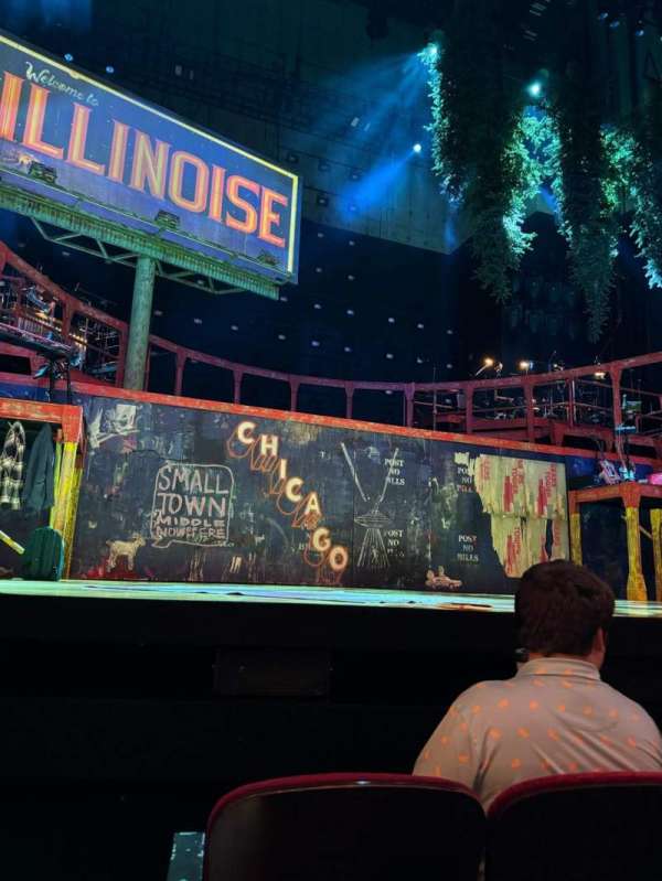 St. James Theatre, section: Orchestra C, row: B, seat: 115
