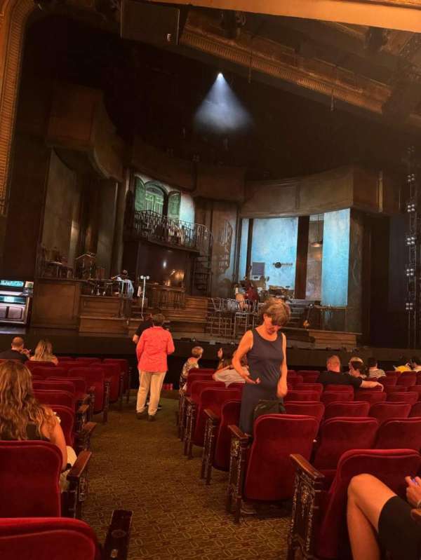 Walter Kerr Theatre, section: Orchestra L, row: M, seat: 1