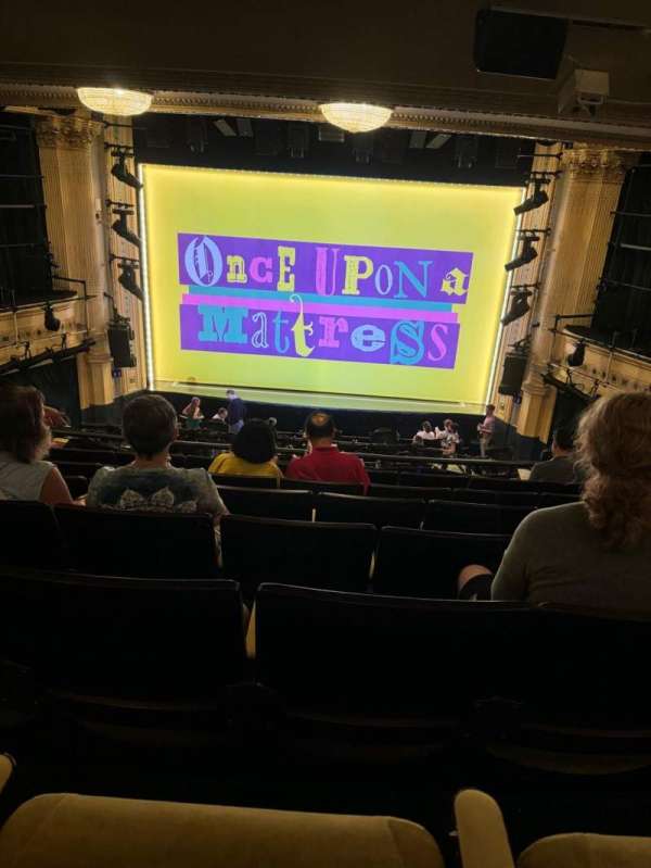 Hudson Theatre, section: Dress Circle C, row: G, seat: 109