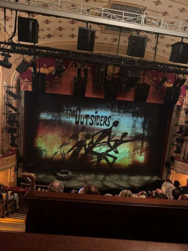 Bernard B. Jacobs Theatre, section: Mezzanine C, row: E, seat: 114