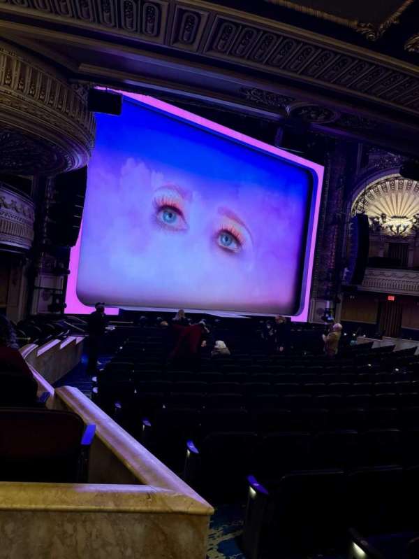 Palace Theatre, Broadway, section: Orchestra L, row: Q, seat: 3