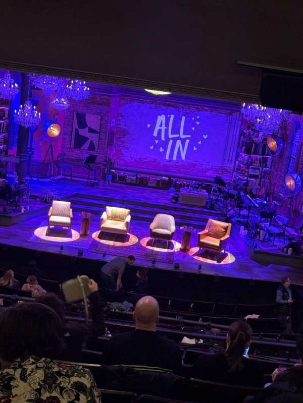 Hudson Theatre, section: Dress Circle C, row: J, seat: 109
