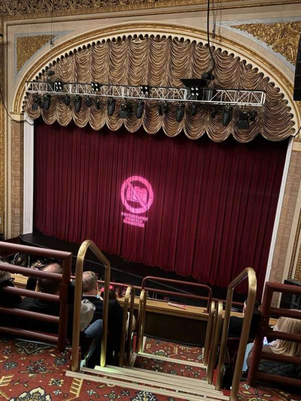 Palace Theatre, Stamford, section: Mezzanine R, row: E, seat: 2
