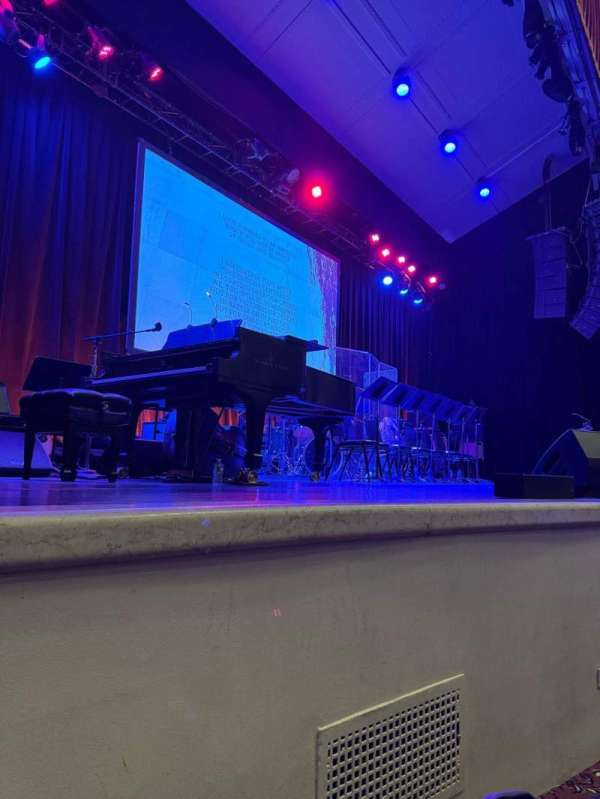 The Town Hall, section: Orchestra LC, row: B, seat: 127