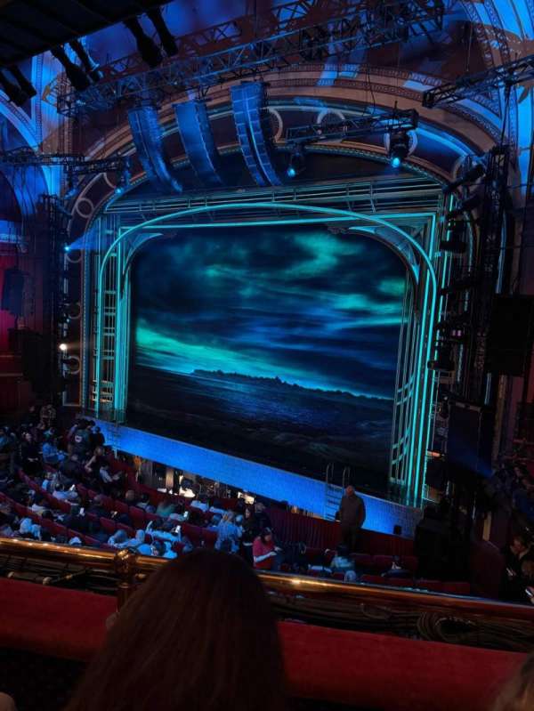 Broadway Theatre - 53rd Street, section: Front Mezzanine R, row: B, seat: 9