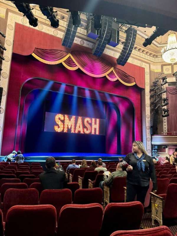 Imperial Theatre, section: Orchestra L, row: M, seat: 7