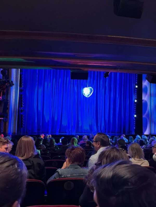 St. James Theatre, section: Orchestra L, row: Q, seat: 13