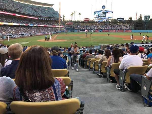 Dodger Stadium, section: 10FD, row: M, seat: 11