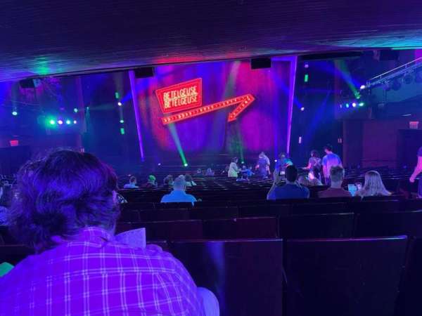 Marquis Theatre, section: Orchestra C, row: W, seat: 122