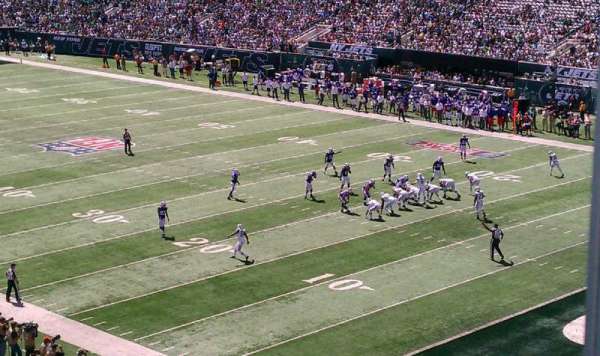 MetLife Stadium, section: 230A, row: 1, seat: 1