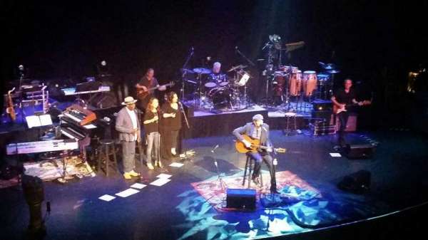 The Apollo Theater, section: Lower Mezz, row: B, seat: 2