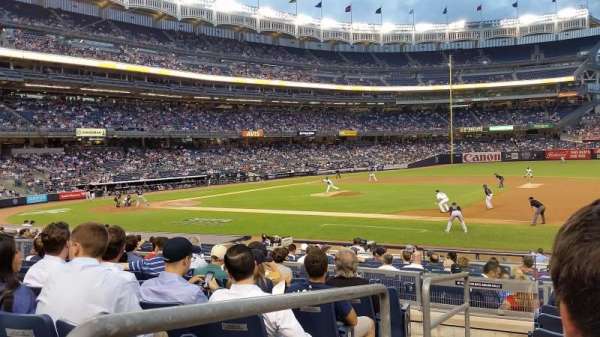 Yankee Stadium, section: 114B, row: 17, seat: 16