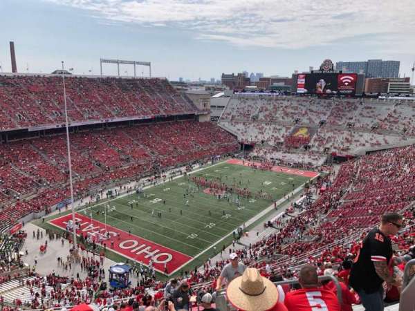 Ohio Stadium, section: 9C, row: 37, seat: 18