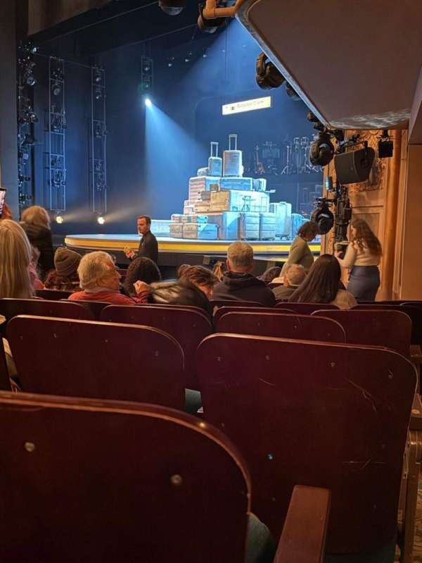 Belasco Theatre, section: Orchestra R, row: M, seat: 21
