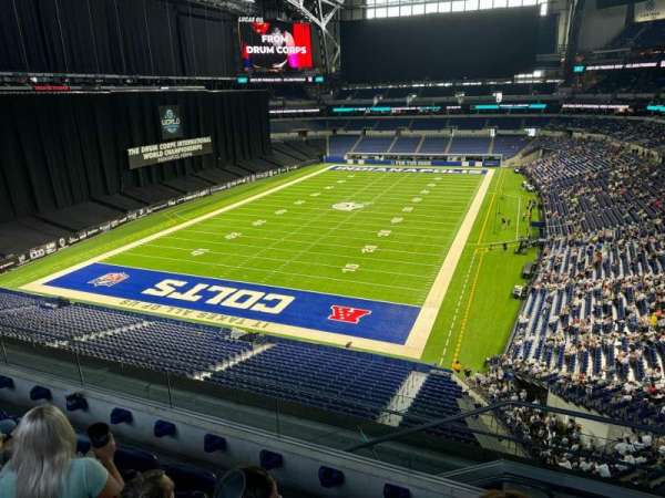 Lucas Oil Stadium, section: 451, row: 4