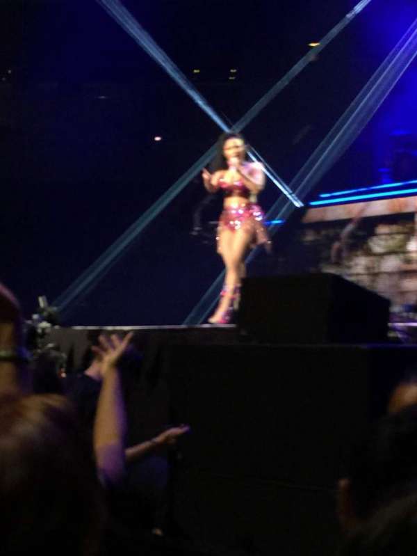 Barclays Center, section: Floor 1, row: 2, seat: 15