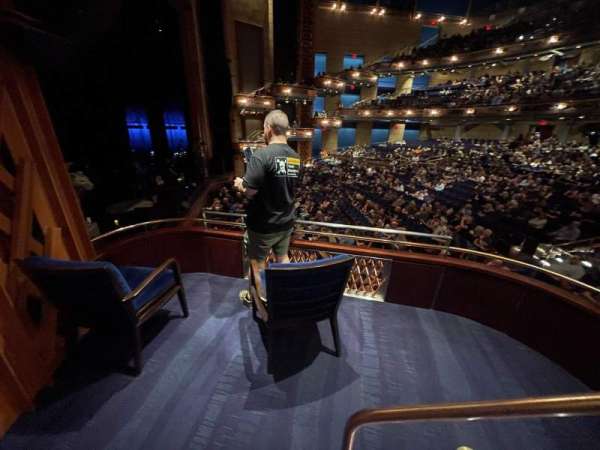 Walt Disney Theatre - Dr. Phillips Center, section: Mezzanine Box 1, row: 1, seat: 1-3