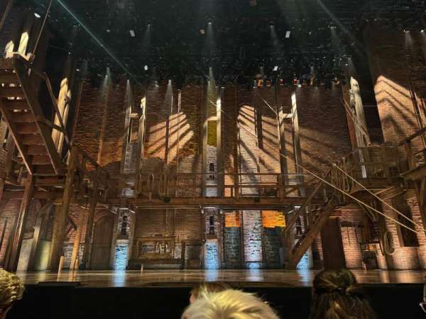 Richard Rodgers Theatre, section: Orchestra C, row: B, seat: 107