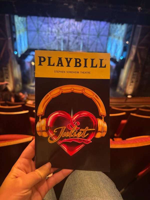 Stephen Sondheim Theatre, section: Mezzanine C, row: EE, seat: 115