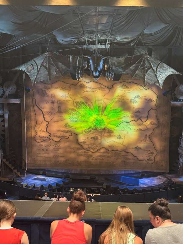 Gershwin Theatre, section: Front Mezzanine C, row: D, seat: 110