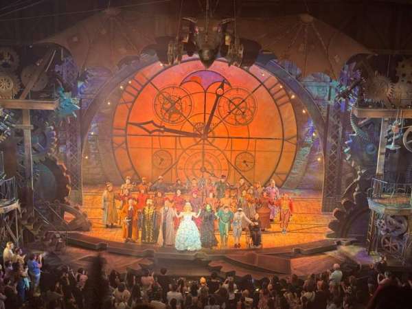 Gershwin Theatre, section: Front Mezzanine C, row: D, seat: 110