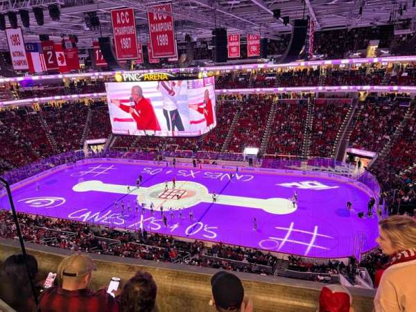 Lenovo Center, section: 322, row: C, seat: 9