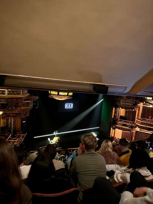 Belasco Theatre, section: Mezzanine L, row: H, seat: 23