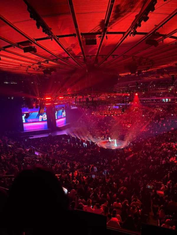 Madison Square Garden, section: 227, row: 3, seat: 11
