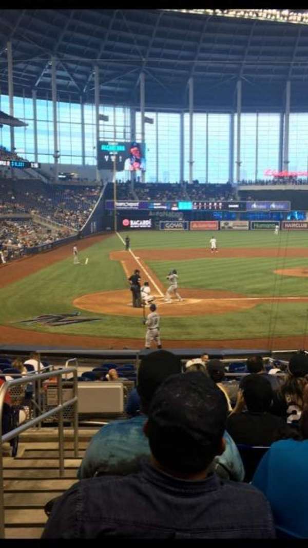 LoanDepot Park, section: 11, row: 3, seat: 9