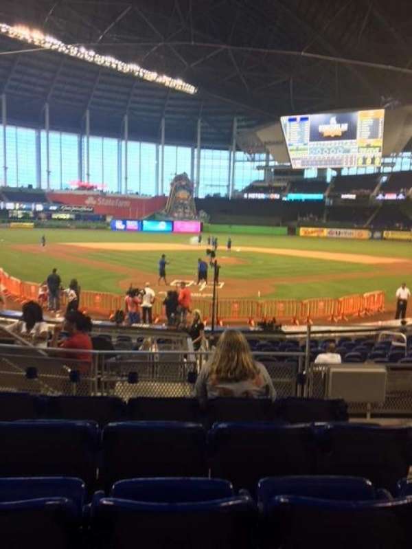 LoanDepot Park, section: 14, row: E, seat: 3