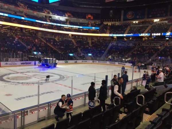 UBS Arena, section: 105, row: 9, seat: 10