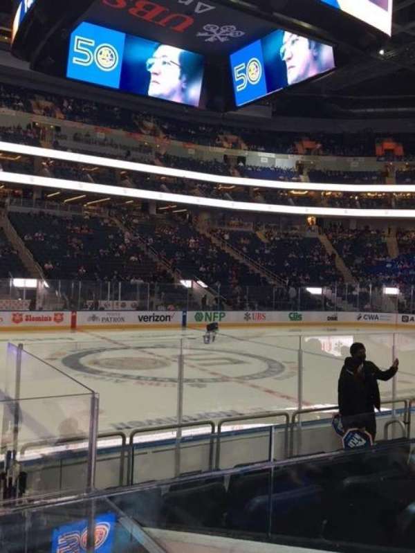 UBS Arena, section: 105, row: 9, seat: 10