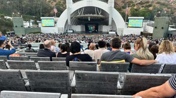 Hollywood Bowl, section: G1, row: 12, seat: 15