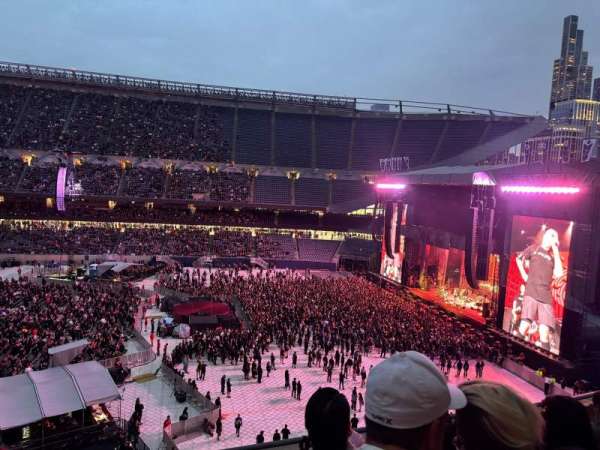 Soldier Field, section: 307, row: 4, seat: 8