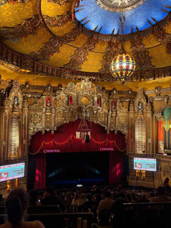 Fox Theatre, Detroit, section: Gallery B2, row: N, seat: 214