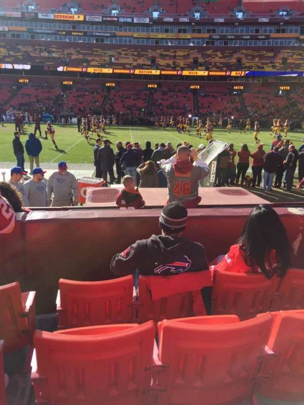 Northwest Stadium, section: 120, row: 4, seat: 9