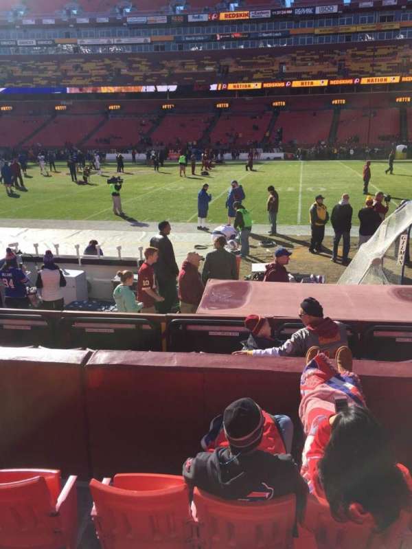 Northwest Stadium, section: 120, row: 4, seat: 9