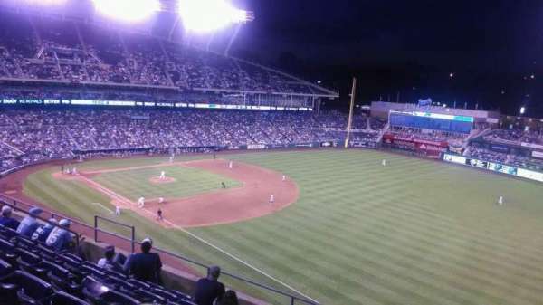 Kauffman Stadium, section: 438, row: E