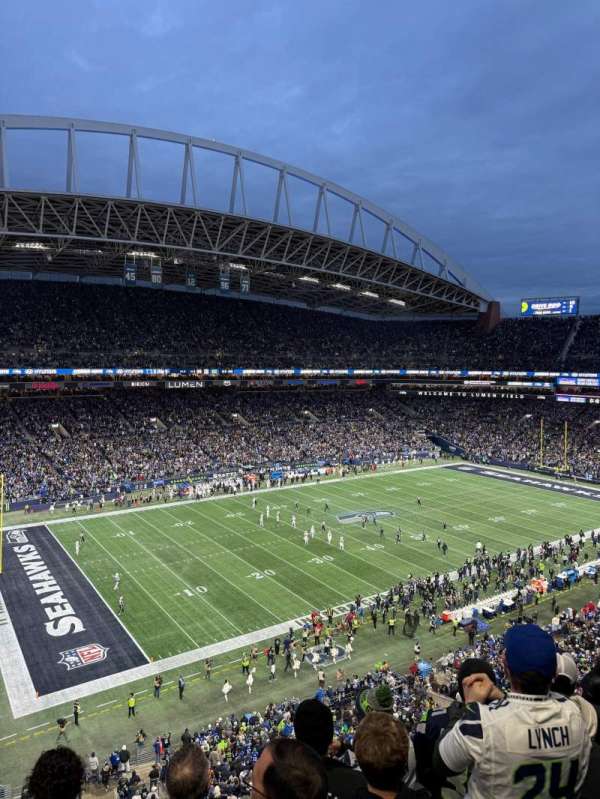 Lumen Field, section: 340, row: D, seat: 18