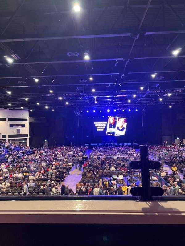 Utilita Arena Cardiff, section: West balcony, row: B, seat: 84