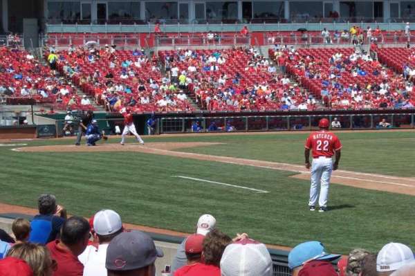 Great American Ball Park, section: 134