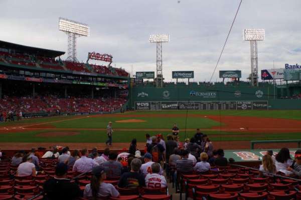 Fenway Park, section: Field Box 30