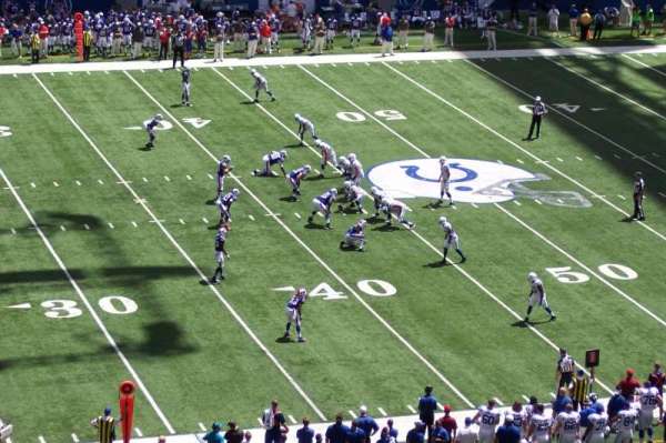 Lucas Oil Stadium, section: 443, row: 5, seat: 9