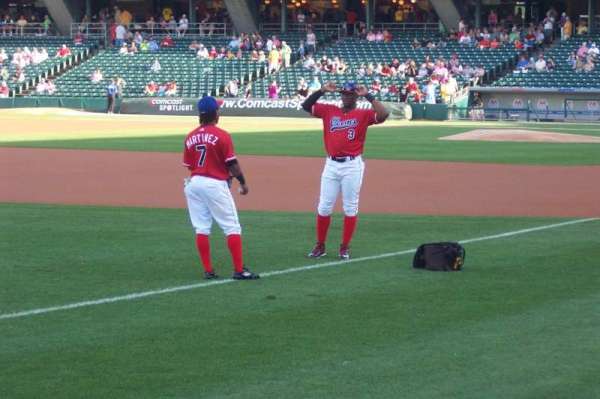 Victory Field, section: 104, row: N, seat: 5