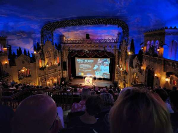 The Paramount Theatre Centre & Ballroom, section: Balcony Right, row: N, seat: 6