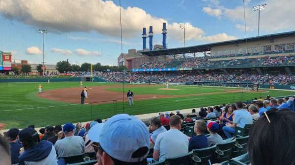 Victory Field, section: 106, row: N, seat: 8